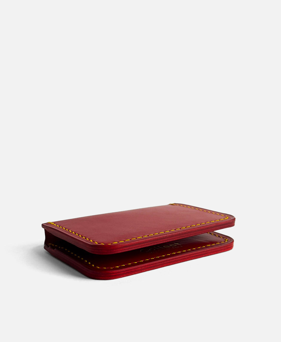 Card Holder Wallet | Red & Yellow