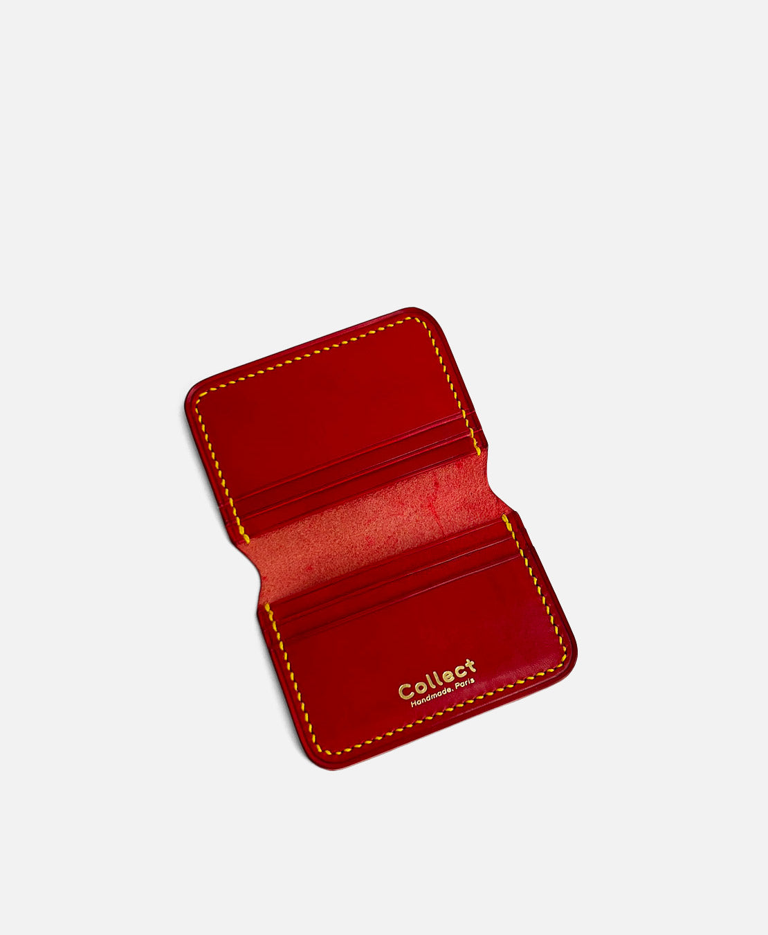 Card Holder Wallet | Red & Yellow