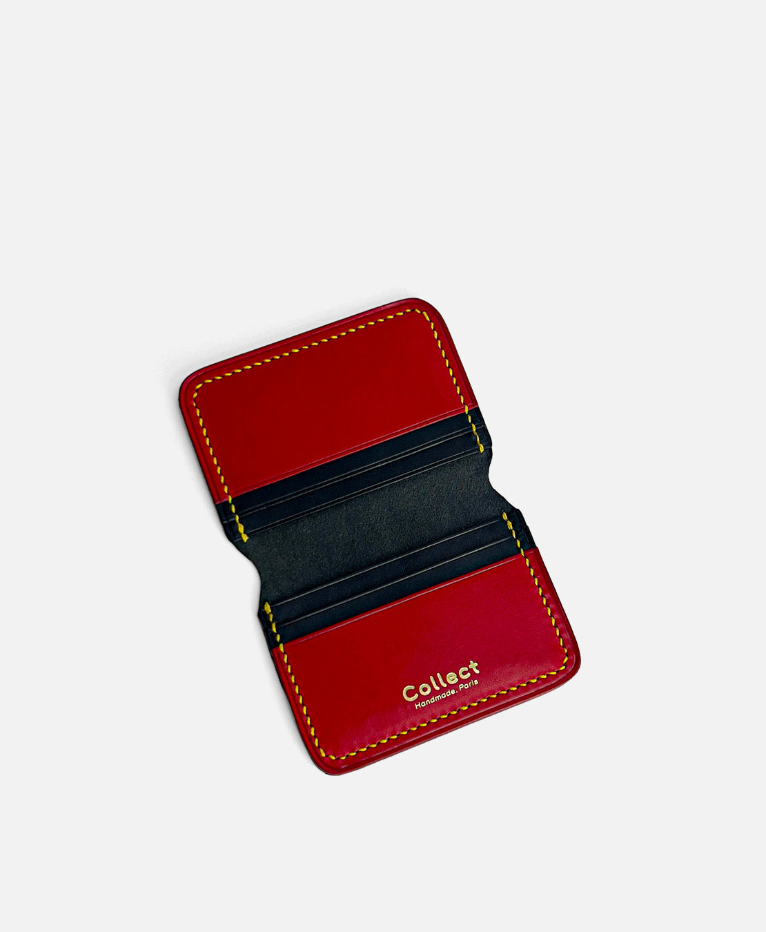 Card Holder Wallet | Black & Red