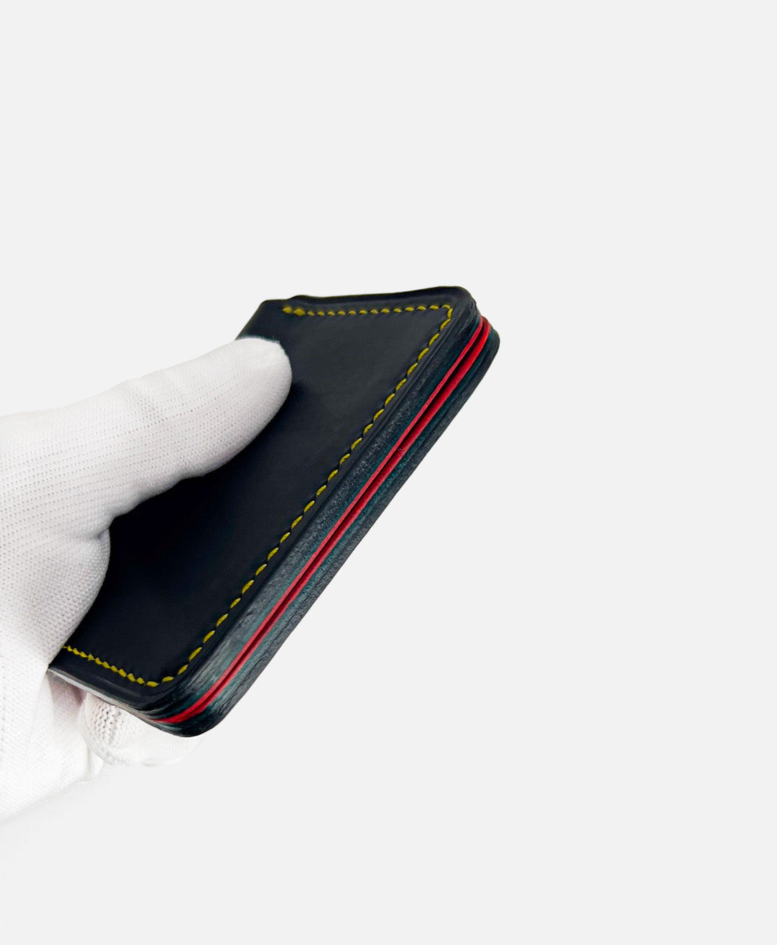 Card Holder Wallet | Black & Red